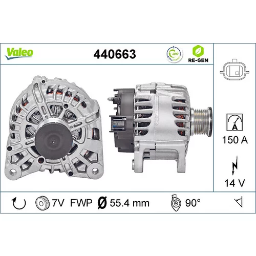 Alternátor VALEO 440663