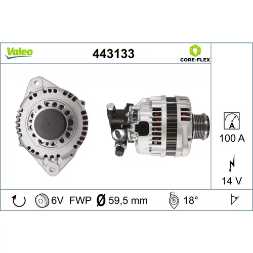 Alternátor VALEO 443133