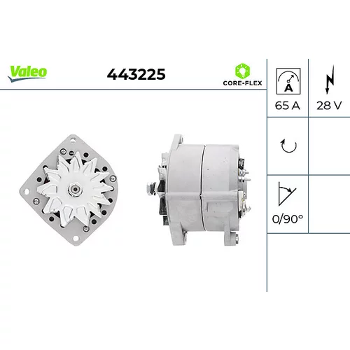 Alternátor VALEO 443225