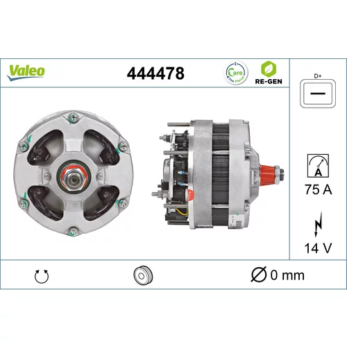 Alternátor VALEO 444478