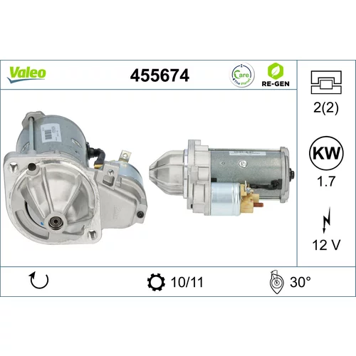 Štartér 455674 /VALEO/