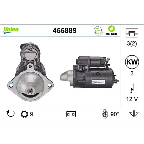 Štartér 455889 /VALEO/