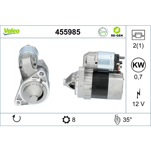 Štartér VALEO 455985