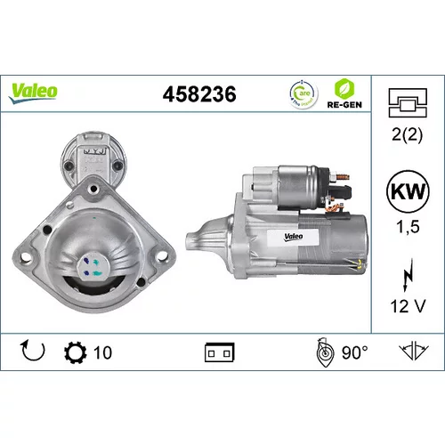 Štartér VALEO 458236