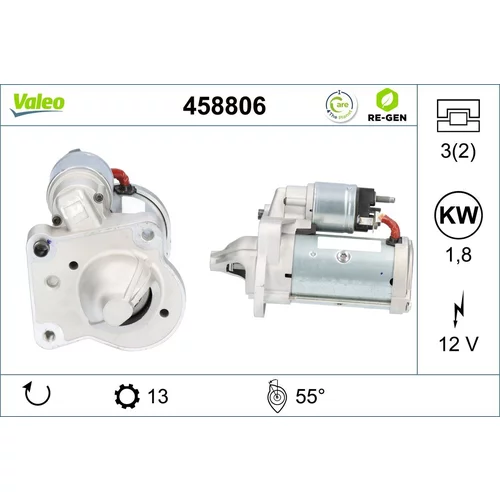 Štartér VALEO 458806