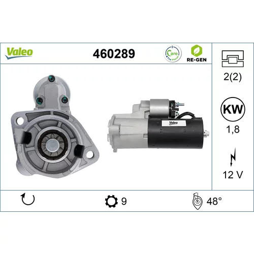 Štartér VALEO 460289