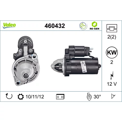 Štartér 460432 /VALEO/
