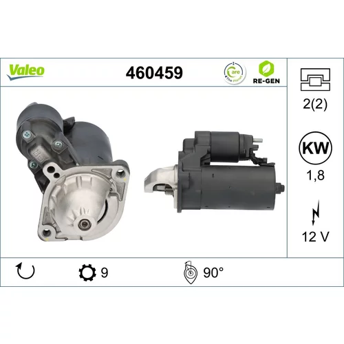 Štartér VALEO 460459