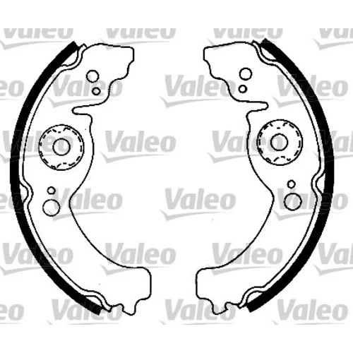 Sada brzdových čeľustí 562524 /VALEO/