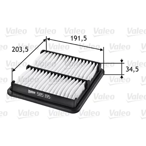 Vzduchový filter VALEO 585195