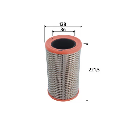 Vzduchový filter VALEO 585755