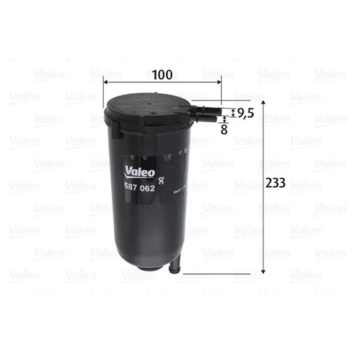 Palivový filter VALEO 587062