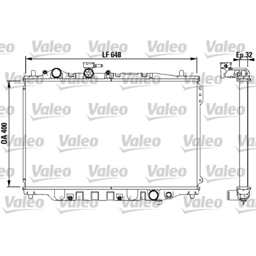 Chladič motora VALEO 732538