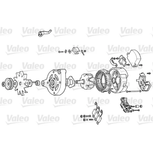 Alternátor 9AR6012G /VALEO/