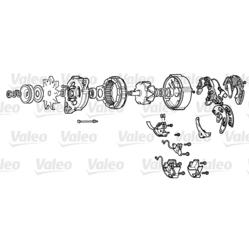 Alternátor A13R198 /VALEO/