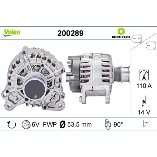 Alternátor VALEO 200289