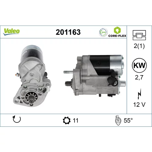 Štartér VALEO 201163
