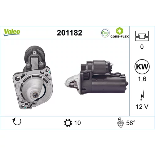 Štartér VALEO 201182