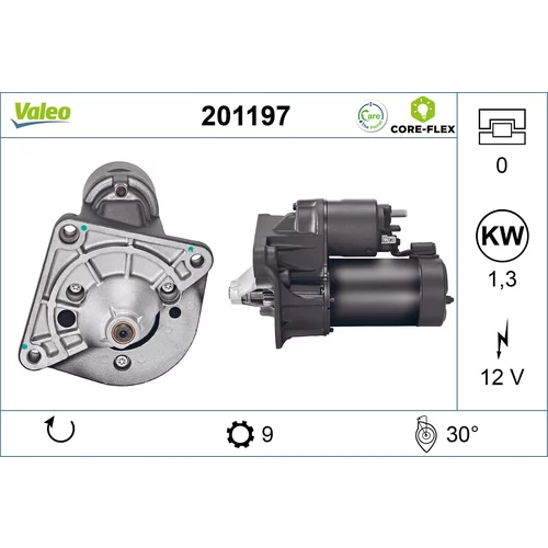 Štartér VALEO 201197