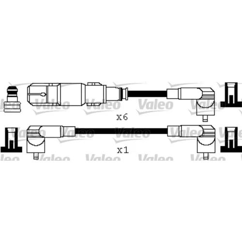 Sada zapaľovacích káblov 346369 /VALEO/