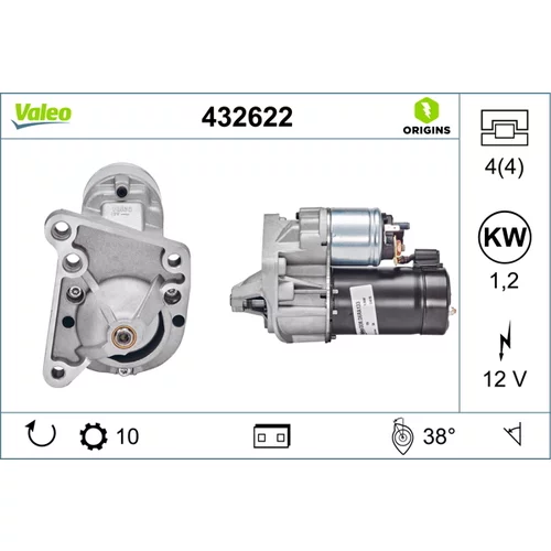 Štartér VALEO 432622