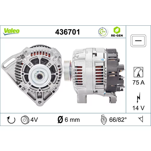 Alternátor VALEO 436701