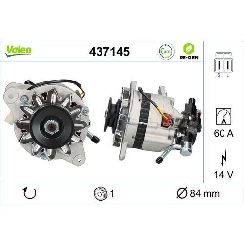 Alternátor VALEO 437145
