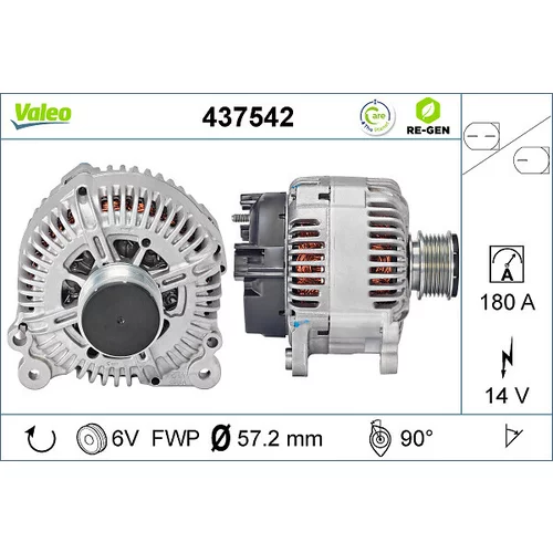 Alternátor VALEO 437542
