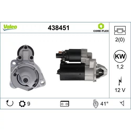 Štartér VALEO 438451
