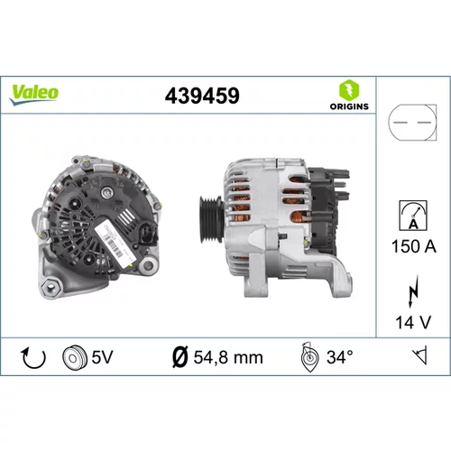 Alternátor VALEO 439459