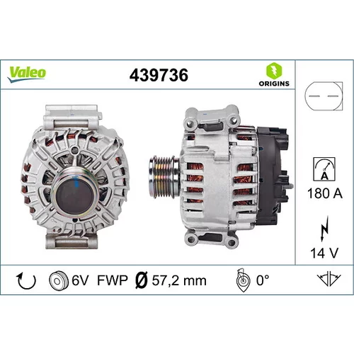 Alternátor VALEO 439736