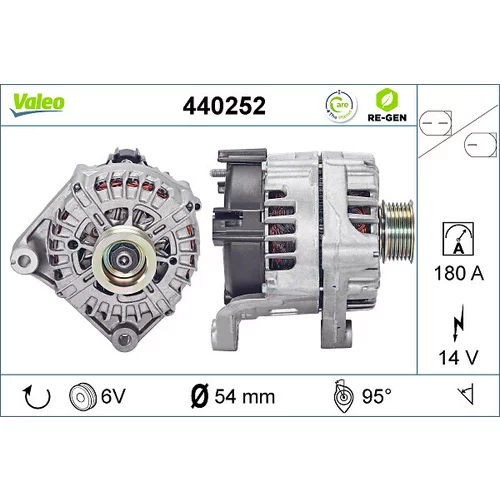 Alternátor 440252 /VALEO/