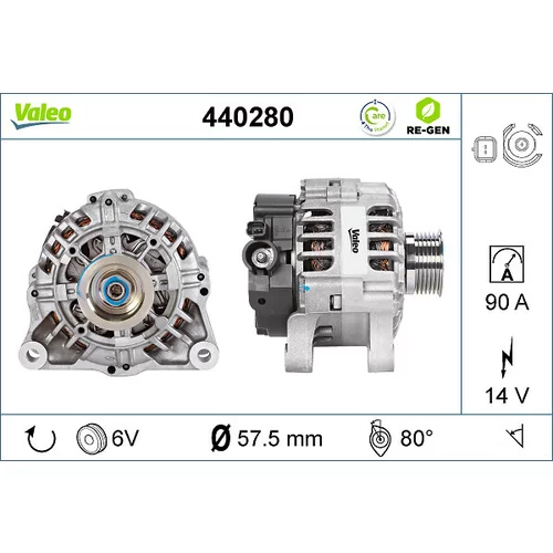 Alternátor VALEO 440280