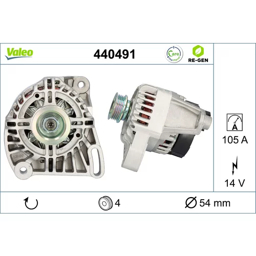 Alternátor VALEO 440491