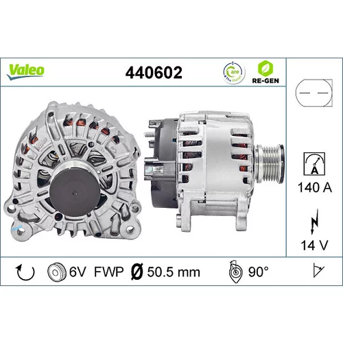 Alternátor VALEO 440602
