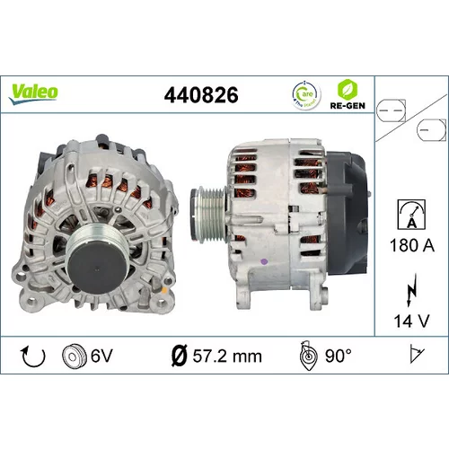 Alternátor VALEO 440826