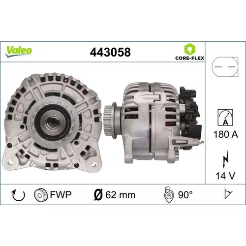Alternátor VALEO 443058