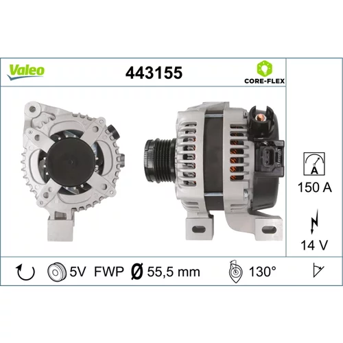 Alternátor VALEO 443155