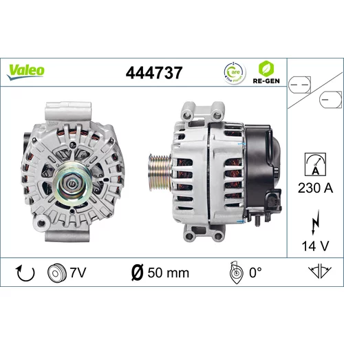 Alternátor VALEO 444737