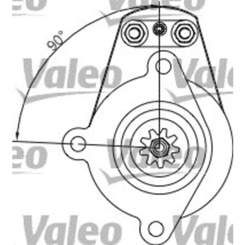 Štartér 455616 /VALEO/ - obr. 1