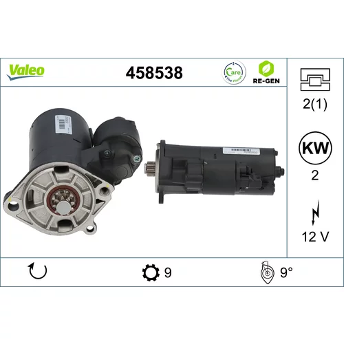 Štartér VALEO 458538