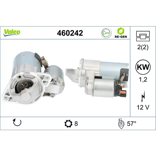 Štartér VALEO 460242