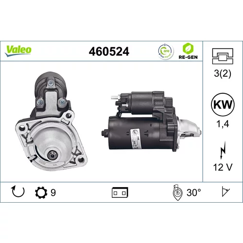 Štartér 460524 /VALEO/
