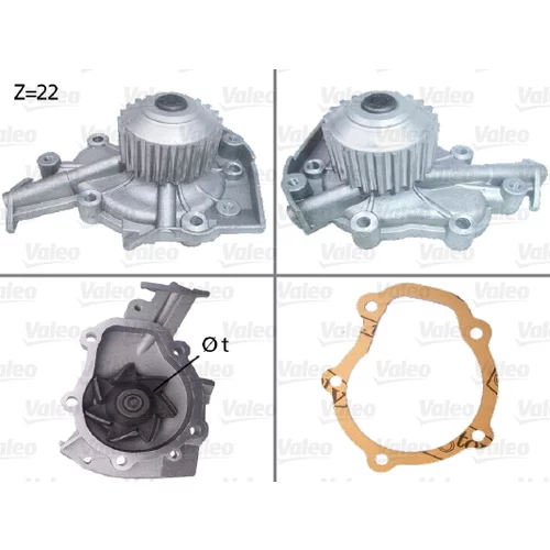 Vodné čerpadlo, chladenie motora VALEO 506659