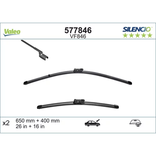 Stieracia lišta VALEO 577846