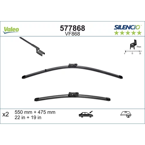 Stieracia lišta VALEO 577868