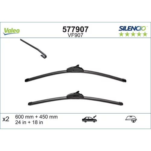 Stieracia lišta VALEO 577907