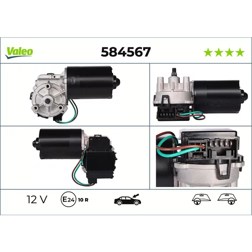 Motor stieračov VALEO 584567