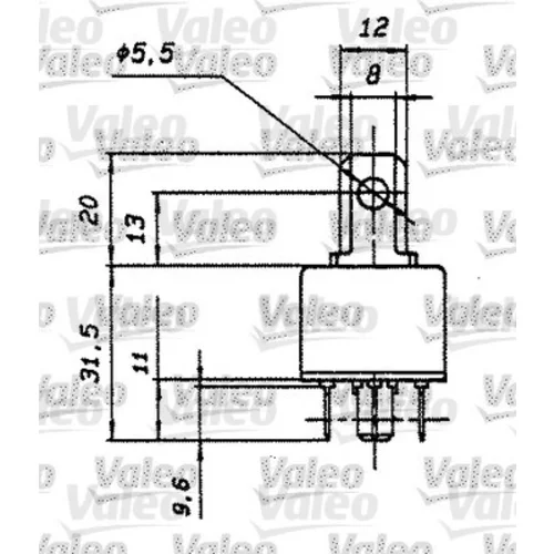 Relé pracovného prúdu 643822 /VALEO/ - obr. 5