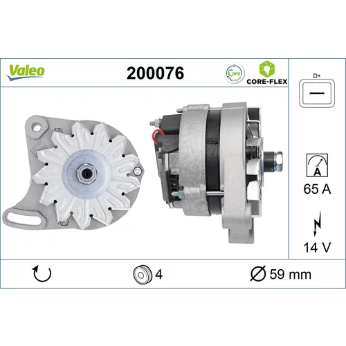 Alternátor VALEO 200076